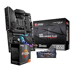 AMD Ryzen 7 5800X - MSI B550 Gaming PLUS - RAM 16 Go 3200 MHz