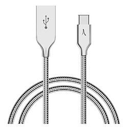 Akashi Câble USB-C - USB-A Métal Incassable - 1m
