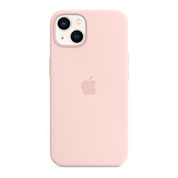 Apple Coque en silicone avec MagSafe pour iPhone 13 - Rose craie