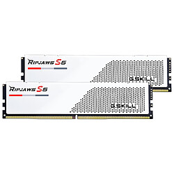 G.Skill Ripjaws S5 White - 2 x 16 Go (32 Go) - DDR5 5600 MHz - CL36
