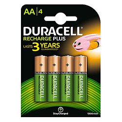 Duracell Recharge AA 1300 mAh (par 4)