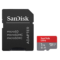 SanDisk Ultra microSD UHS-I U1 1 To + Adaptateur SD