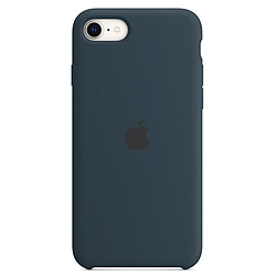 Apple Coque en silicone (Bleu Abysse) - iPhone SE 5G (2022)