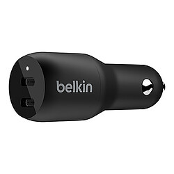 Belkin Boost Charge Chargeur de voiture 2 ports USB-C PD (36W)