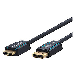 Clicktronic câble adaptateur actif DisplayPort / HDMI 2.0  - 1 m