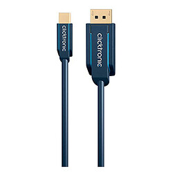 Clicktronic câble Mini DisplayPort / DisplayPort - 2 m