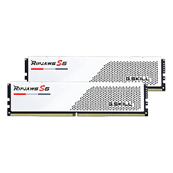 G.Skill Ripjaws S5 White - 2 x 16 Go (32 Go) - DDR5 5200 MHz - CL28