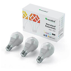 Nanoleaf Essentials A60 E27 Smart Bulb x3