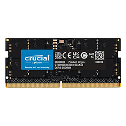 Crucial  - 1 x 16 Go (16 Go) - DDR5 4800 MHz - CL40