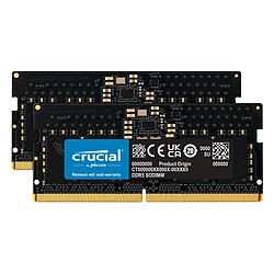 Crucial  - 2 x 16 Go (32 Go) - DDR5 4800 MHz - CL40