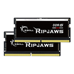 G.Skill Ripjaws SO-DIMM - 2 x 16 Go (32 Go) - DDR5 4800 MHz - CL40