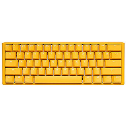 Ducky Channel One 3 Mini - Yellow Ducky - Cherry MX Clear