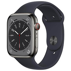 Apple Watch Series 8 GPS + Cellular - Aluminium Minuit - Sport Band - 41 mm