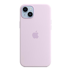 Apple Coque en silicone avec MagSafe pour iPhone 14 Plus - Lilas