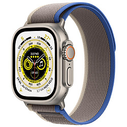 Apple Watch Ultra GPS + Cellular Titanium - Blue Gray Trail Loop - 49 mm - S/M