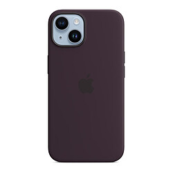 Apple Coque en silicone avec MagSafe pour iPhone 14 - Baie de sureau