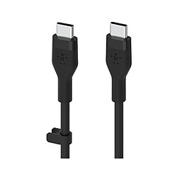 Belkin Boost Charge Flex Câble silicone USB-C vers USB-C (Noir) - 1 m