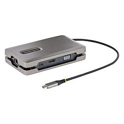 StarTech.com Adaptateur multiport USB-C 3.1 - HDMI/USB-C/VGA - Power Delivery 100 W