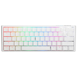 Ducky Channel One 3 Mini - White - Cherry MX Silent Red