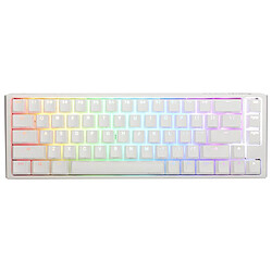 Ducky Channel One 3 SF - White  - Cherry MX Clear