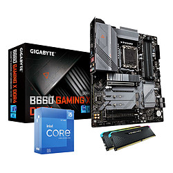 Intel Core i5 12600KF - Gigabyte B660 - RAM 16 Go DDR4 