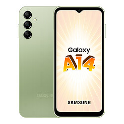 Samsung Galaxy A14 (Lime) - 64 Go - 4 Go