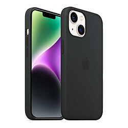 Akashi Coque de protection en silicone noir- Apple iPhone 13 / 14