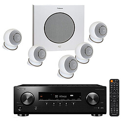 Pioneer VSX-534D Noir + Cabasse Eole 4 Blanc 5.1