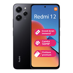 Xiaomi Redmi 12 (Noir) - 256 Go