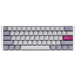 Ducky Channel One 3 Mini - Mist Grey - Cherry MX Silent Red
