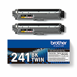 Brother TN-241BK - Noir Pack Duo