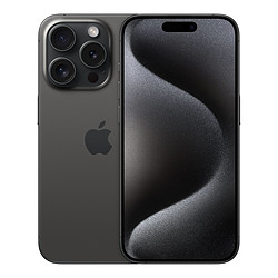 Apple iPhone 15 Pro (Titane noir) - 128 Go