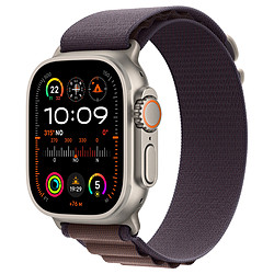 Apple Watch Ultra 2 GPS + Cellular - Titanium Case - Indigo Alpine Loop - 49 mm - S