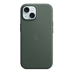 Apple Coque en tissage fin avec MagSafe pour iPhone 15 - Chêne vert