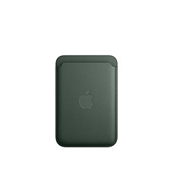 Apple Porte-cartes en tissage fin avec MagSafe pour Apple iPhone - Chêne vert
