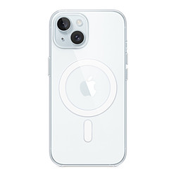 Apple Étui transparent avec MagSafe pour iPhone 15