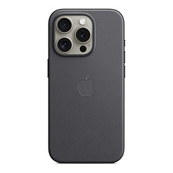 Apple Coque en tissage fin avec MagSafe pour iPhone 15 Pro - Noir