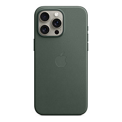 Apple Coque en tissage fin avec MagSafe pour iPhone 15 Pro Max - Chêne vert
