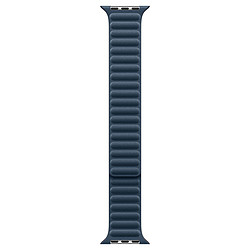 Apple Bracelet à maillons magnétique Bleu pacifique pour Apple Watch 41 mm - Taille M/L