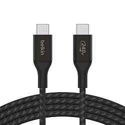 Belkin Câble USB-C vers USB-C 240W - renforcé (noir) - 1 m