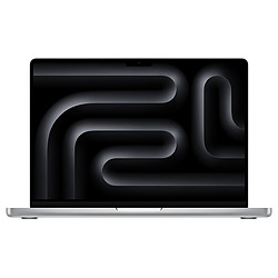 Apple MacBook Pro M3 14" Argent 8Go/1 To (MR7K3FN/A)