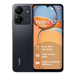 Xiaomi Redmi 13C (Noir) - 128 Go