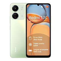 Xiaomi Redmi 13C (Vert) - 128 Go