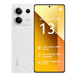 Xiaomi Redmi Note 13 5G (blanc) - 256 Go