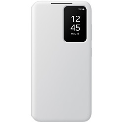 Samsung Étui Smart View Blanc avec porte-carte - Galaxy S24