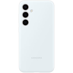 Samsung Coque Silicone Blanc Galaxy S24+