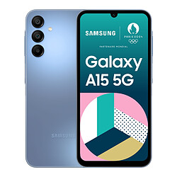 Samsung Galaxy A15 5G (Bleu) - 128 Go - 4 Go
