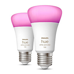 Philips Hue White & Color Ambiance E27 x2