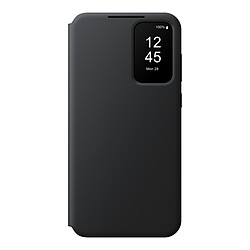 Samsung Étui Smart View Noir avec porte-carte - Galaxy A35