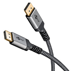 Câble DisplayPort 1.2 Nedis - 2 M, Mâle-mâle, 4K @ 60 Hz - Pour PC, Moniteur, écran Gaming